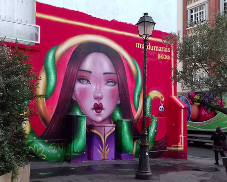 008 Fresque murale par Kaldea