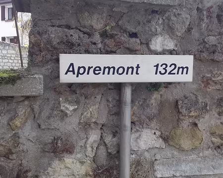 024 Le hameau d’Apremont à 132 m d’altitude