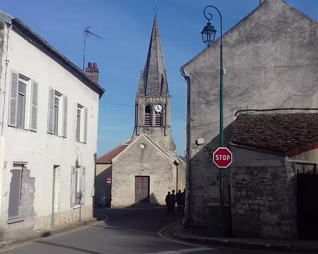 042 L’église Saint-Germain-de-Paris à Hardricourt (XIIème siècle), classée monument historique