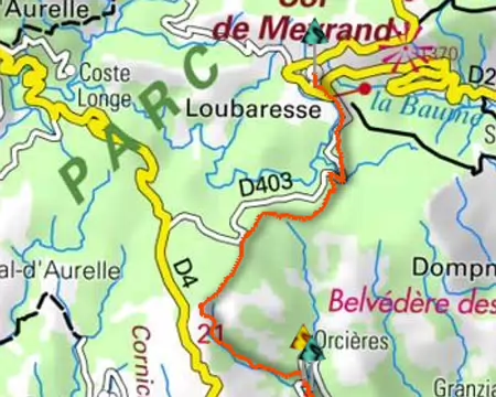 P1350774 Jour 3 : de Loubaresse à Montselgues (+ 881 / - 1073 / 18,7 km)