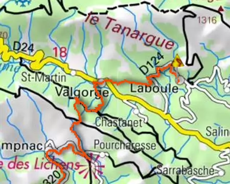 P1350815 De Granzial à Laboule (+ 961 / - 820 / 18 km)