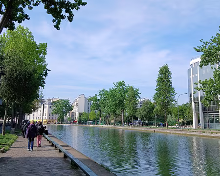 022 Le bassin des Récollets vu du quai de Jemmapes