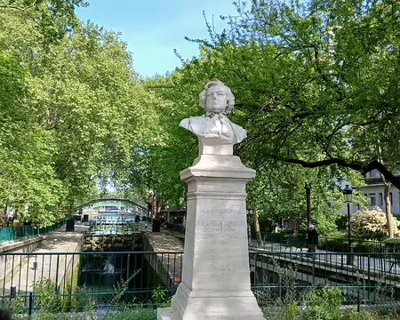 032 Statue de Frédéric Lemaître, célèbre comédien du XIXème siècle (Pierre Granet, 1898)