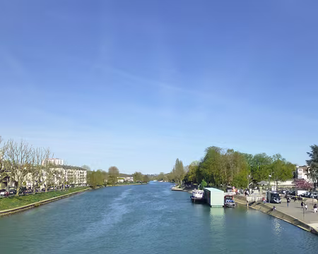 P1200974 La Marne à Lagny. Merci à Nicole et Bernard pour la rando du matin et à Isabelle pour celle de l'après-midi.