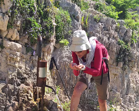 20250608102004 La fontaine d'eau fraîche tout près de Colle Bandiera