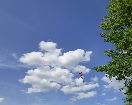 P1210149 Tyrolienne, Ile de loisirs du Port aux Cerises, Draveil