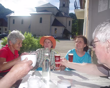 Les randonneurs du CAF en pleine action ! Les randonneurs du CAF en pleine action !