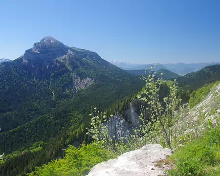 Chamechaude pendant la montée au Charmant Som Chamechaude pendant la montée au Charmant Som