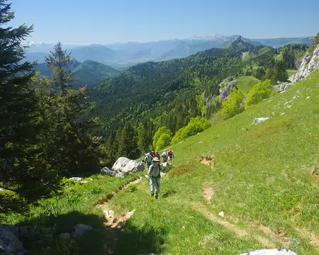 Montée au Charmant Som Montée au Charmant Som