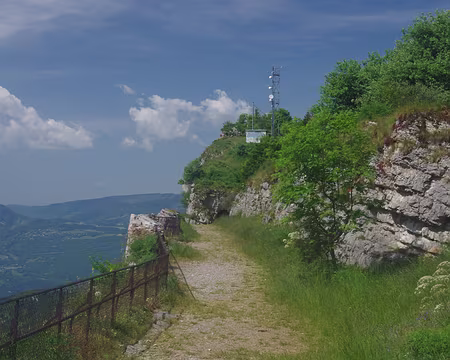 Arrivée au fort du Saint-Eymard Arrivée au fort du Saint-Eymard