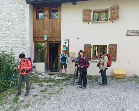 018 Départ du gîte de bon matin