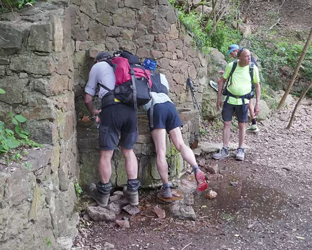 À la source de St Honorat.