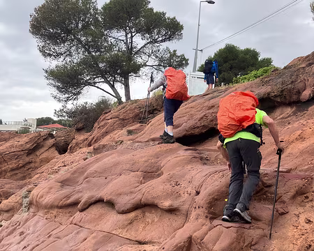 Progression difficile le long de la côte...