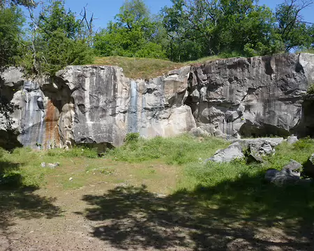 Ancienne carrière de grés.
