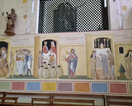 001 Le monastère de Sainte-Claire de Poligny a été fondé en 1415 par Sainte Colette