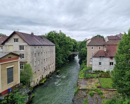 013 Ancien moulin de Champagnole et pont sur l'Ain