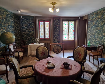 029 Vestibule – réception où Louis Pasteur, lors de ses séjours à Arbois, recevait de nombreux visiteurs