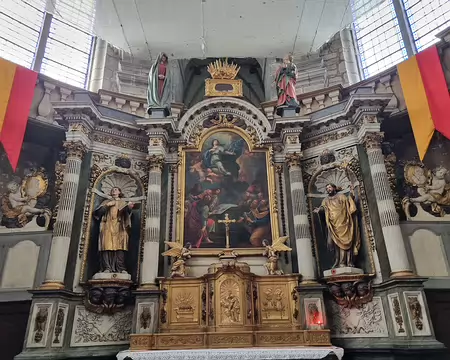 061 Grand retable XVIIe siècle de Desvoges – Gallez (1660 – 1710)