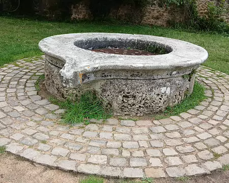 014 Le puits du XVème siècle dans la haute cour du château