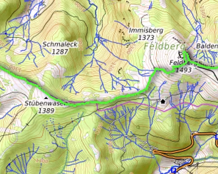 P1360164 Jour 2 : de Todnauberg au col du Feldberg via la crête et lac du Feldberg
