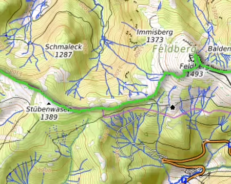 P1360164 Jour 2 : de Todnauberg au col du Feldberg via la crête et lac du Feldberg