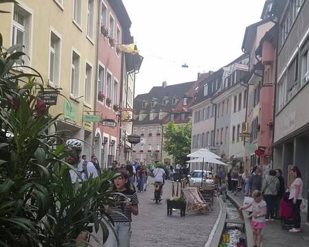 P1210329 ...dans les petits caniveaux à ciel ouvert de la ville.