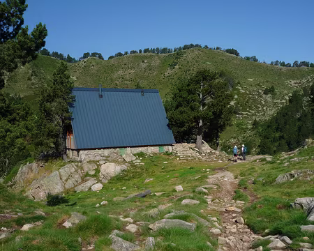 P1360336 Le refuge de Bastan actuellement fermé