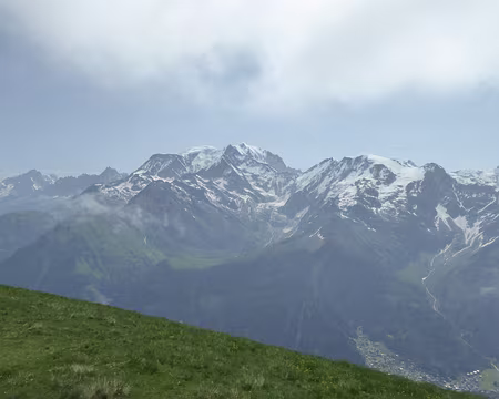 P1040093 le Mont Blanc et les Domes de Miage