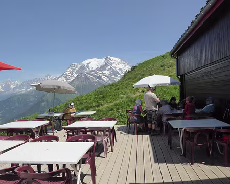 pause au refuge du Mt Joly pause au refuge du Mt Joly