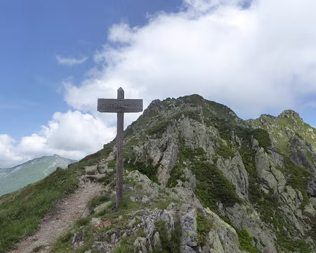 arrivée au Col de la Fenêtre arrivée au Col de la Fenêtre