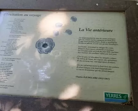 024 Deux poèmes de Baudelaire sur le Chemin des Poètes (Yerres)