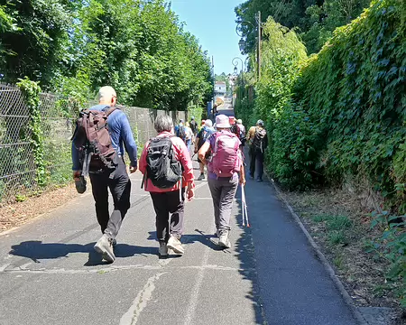 050 Arrivée à la gare de Montgeron par la rue du Moulin de Senlis. Merci Patrick pour cette belle randonnée estivale sur les bords de l’Yerres