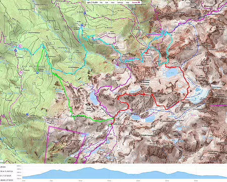 20250704_carte-s25-3j le parcours des 3 jours (36 km D+3258m D-3412m)