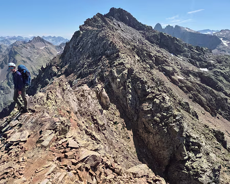 20250705_111825 Vue sur le sommet de la Grande Lance de Domène.