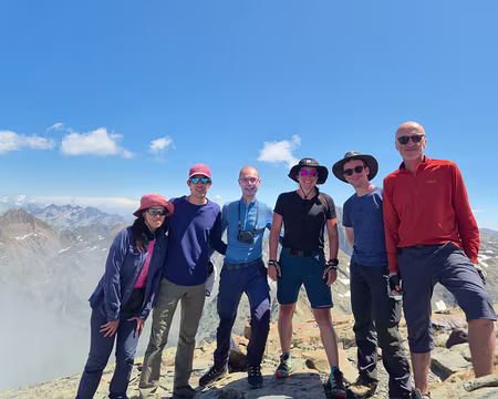 20250705_131548 l'équipe sur la Grande Lance de Domène (2790m)