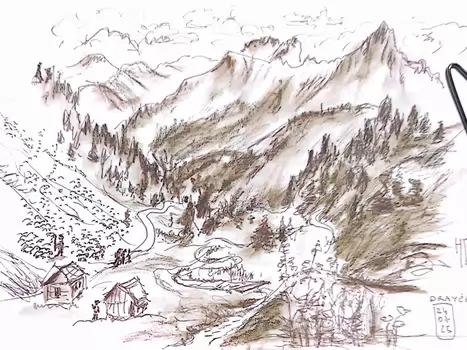 Hélène Hélène B, détail sortie