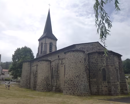 P1210457 Eglise St-Sidoine, romane (XIIè s.), Aydat