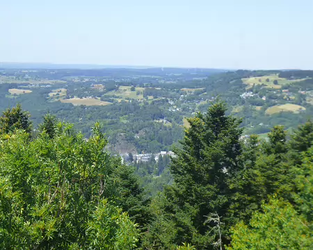 P1210534 La Bourboule depuis la Roche Vendeix