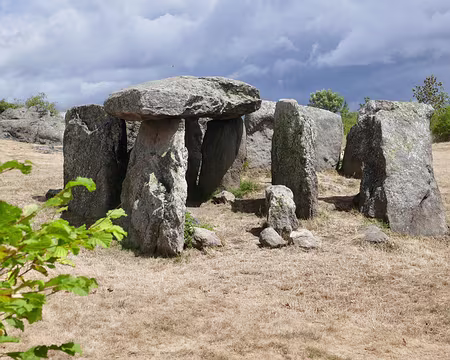 Allée couverte de la grotte Sarou.
