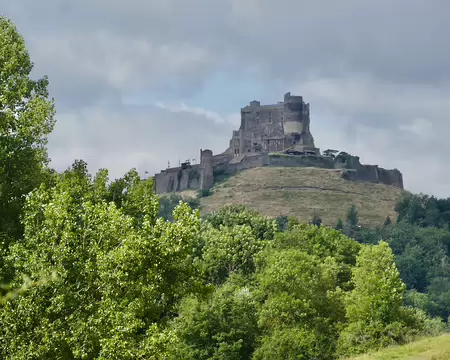 Le château de Murol.