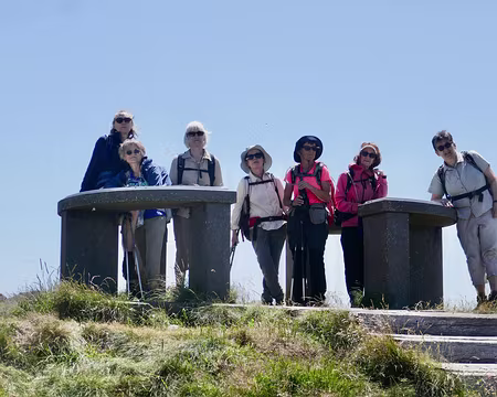 Au sommet de la Banne d'Ordanche.