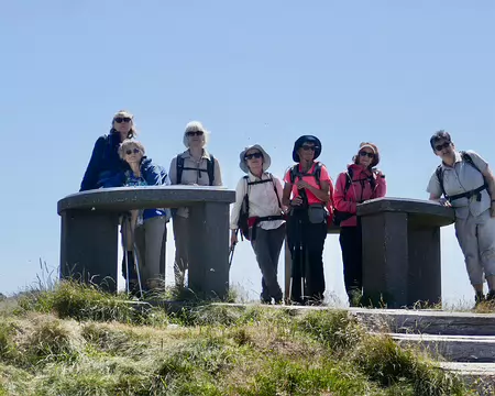 Au sommet de la Banne d'Ordanche.