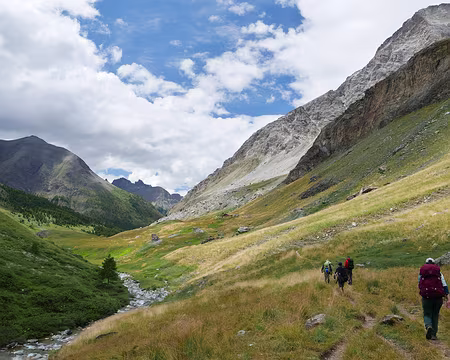 P1190077 Descente sur le GRP du Tour du Bric de Rubren.