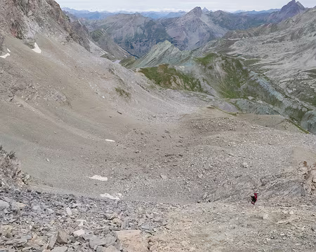 P1190102 Vue arrière sur la haute Ubaye.