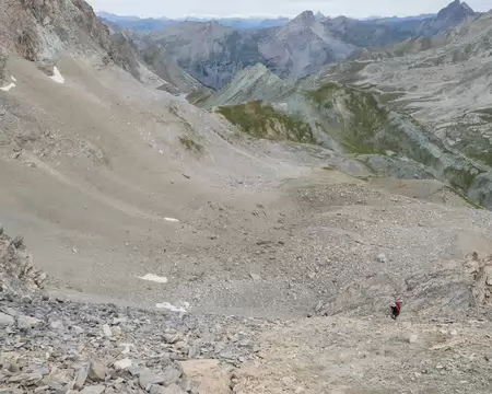 P1190102 Vue arrière sur la haute Ubaye.