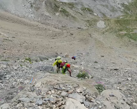 P1190114 Montée au Pas de l'Infernet (Passo delle Terre Nere, 3048m).
