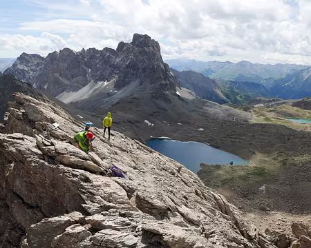 P1190132 A la croix sommitale du Brec de l'Homme.
