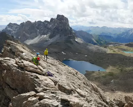P1190132 A la croix sommitale du Brec de l'Homme.