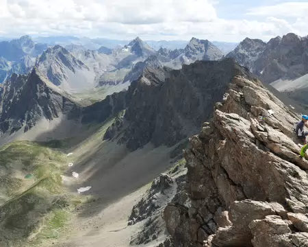 P1190133 Sur la ligne de crête du Brec de l'Homme à la Tête de la Fréma.