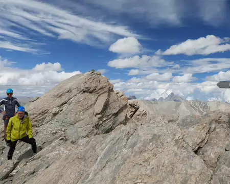 P1190143 Photo au sommet du Brec de l'Homme (3211m).